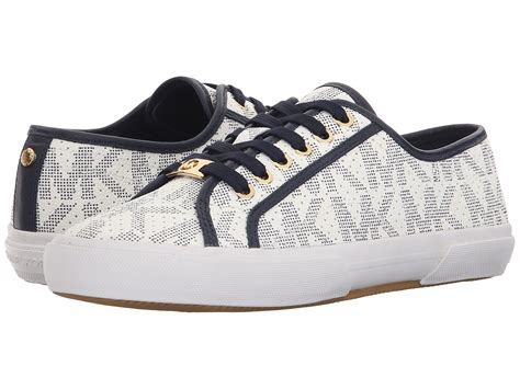 michael kors sneaker schwarz weiss|michael kors sneakers sale women's.